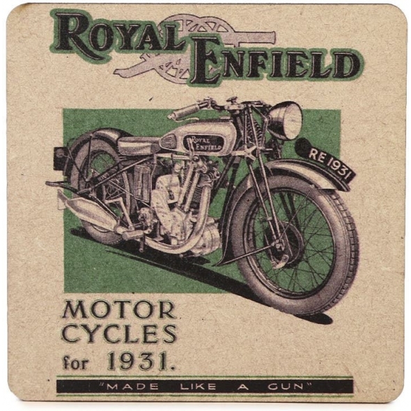Royal Enfield ROYAL ENFIELD 120 Years Coaster -1 Mdf Wood (Set Of 4 )-Multi | re_RLCCOO210026 | euronetbike-net Royal Enfield ROYAL ENFIELD 120 Years Coaster -1 Mdf Wood (Set Of 4 )-Multi | re_RLCCOO210026 | euronetbike-net