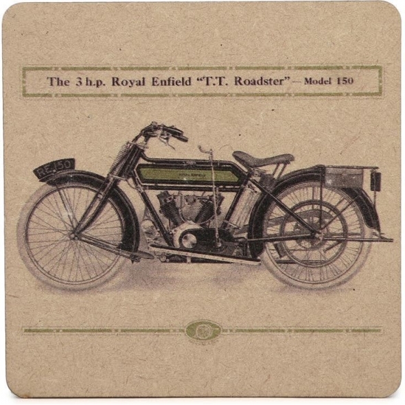 Royal Enfield ROYAL ENFIELD 120 Years Coaster -1 Mdf Wood (Set Of 4 )-Multi | re_RLCCOO210026 | euronetbike-net Royal Enfield ROYAL ENFIELD 120 Years Coaster -1 Mdf Wood (Set Of 4 )-Multi | re_RLCCOO210026 | euronetbike-net
