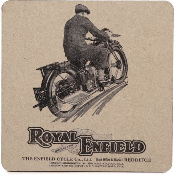 Royal Enfield ROYAL ENFIELD 120 Years Coaster -1 Mdf Wood (Set Of 4 )-Multi | re_RLCCOO210026 | euronetbike-net Royal Enfield ROYAL ENFIELD 120 Years Coaster -1 Mdf Wood (Set Of 4 )-Multi | re_RLCCOO210026 | euronetbike-net