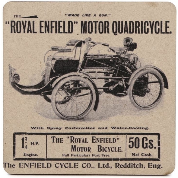 Royal Enfield ROYAL ENFIELD 120 Years Coaster -1 Mdf Wood (Set Of 4 )-Multi | re_RLCCOO210026 | euronetbike-net Royal Enfield ROYAL ENFIELD 120 Years Coaster -1 Mdf Wood (Set Of 4 )-Multi | re_RLCCOO210026 | euronetbike-net