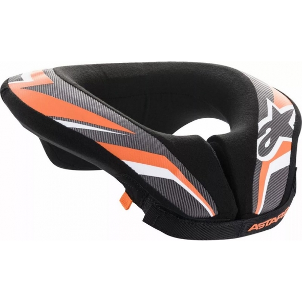 Alpinestars Alpinestars Youth Sequence Neck Roll, Black, Anthracite, Orange | 6741018-148 | alp_6741018-148-SM | euronetbike-net