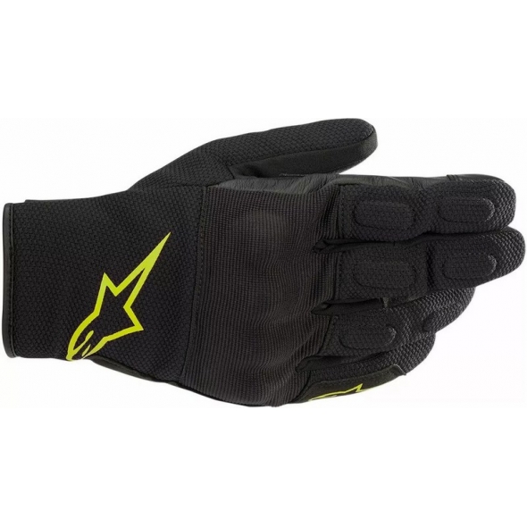 Alpinestars Alpinestars Glove S-Max Ds, Black|Yellow, Size 3Xl | 3527620-155-3Xl | alp_3527620-155-2X | euronetbike-net