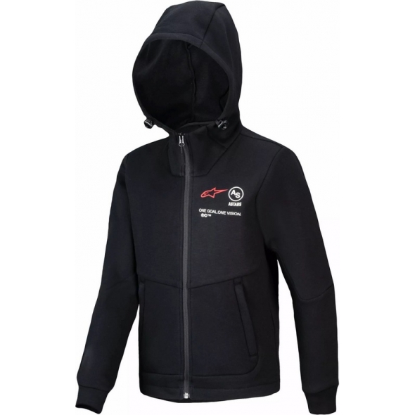 Alpinestars Alpinestars Youth Racer MX Fleece Jacket, Black | 3840125-10 | alp_3840125-10-XL | euronetbike-net