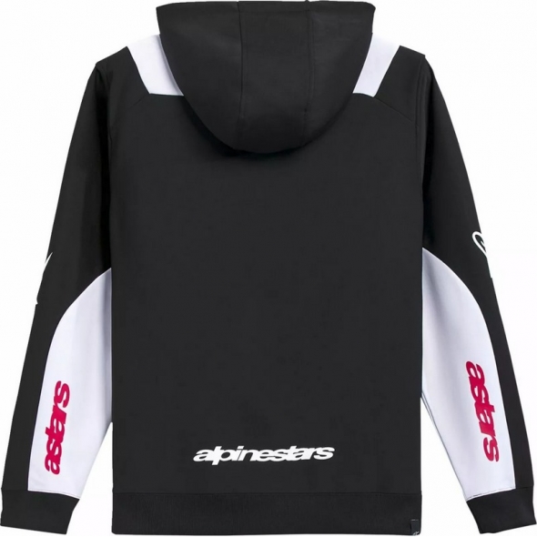 Alpinestars Alpinestars Sessions V3 Zip Hoodie, Black, White, Red | 1244-53110-1232 | alp_1244-53110-1232-XXL | euronetbike-net