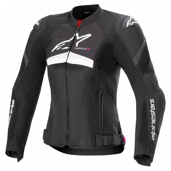 Alpinestars Alpinestars Stella T-GP Plus R v4 Air Jacket, Black, White | 3310624-12 | alp_3310624-12-2X | euronetbike-net