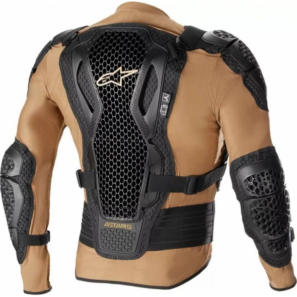 Alpinestars Alpinestars Bionic Action v2 Protection Jacket, Black, Brown | 6506823-814 | alp_6506823-814-L | euronetbike-net