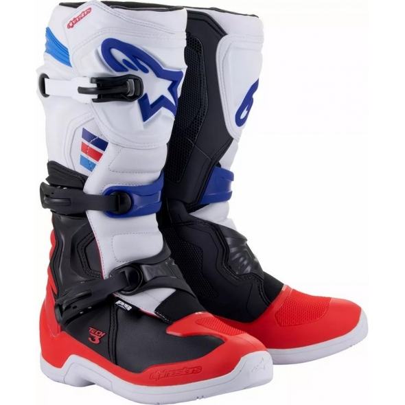 Alpinestars Alpinestars Tech 3 Boots, Black, Red, White | 2013018-2307 | alp_2013018-2307-11 | euronetbike-net