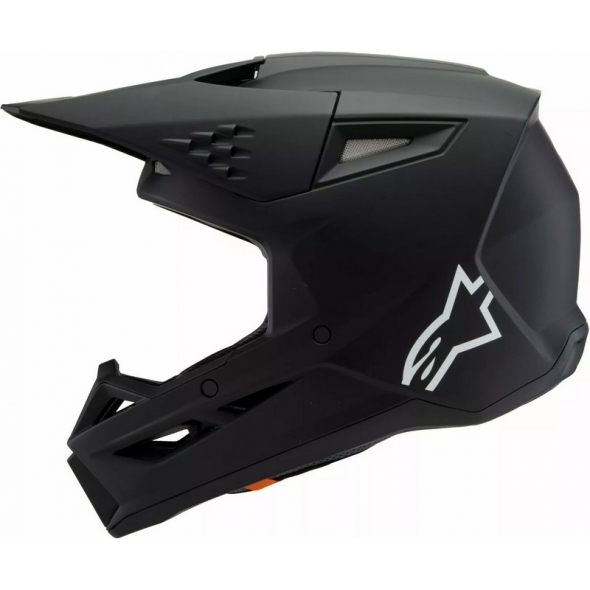 Alpinestars Alpinestars Youth S-M3 Solid Helmet, Black | 8302425-110 | alp_8302425-110-YS | euronetbike-net