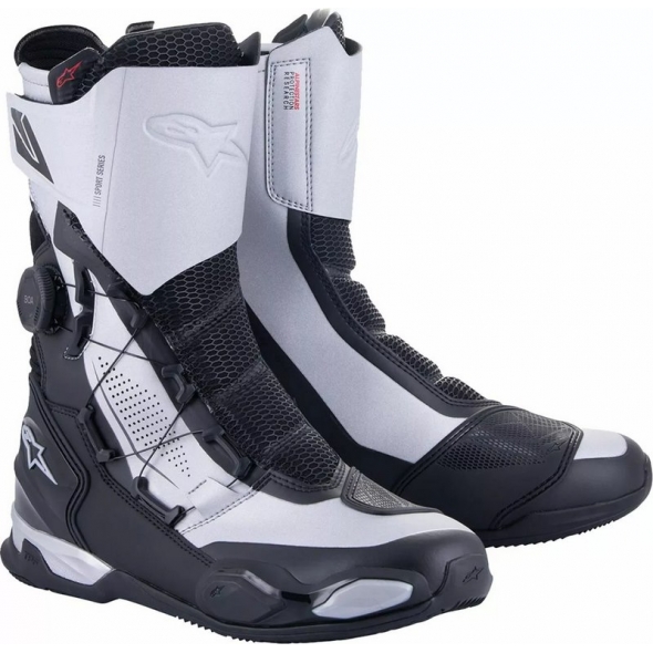 Alpinestars Alpinestars SP-X BOA Boots, Black, Silver | 2222024-119 | alp_2222024-119-41 | euronetbike-net