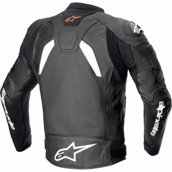 Alpinestars Alpinestars GP Plus R v4 Leather Jacket, Black, White | 3100524-12 | alp_3100524-12-54 | euronetbike-net