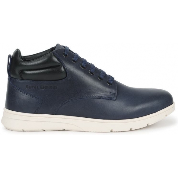 Genuine Apparel ROYAL ENFIELD Royal Enfield Classic Leather Mid-Ankle Boots - Dark Blue | re_RLCSOA230081 | euronetbike-net Genuine Apparel ROYAL ENFIELD Royal Enfield Classic Leather Mid-Ankle Boots - Dark Blue | re_RLCSOA230081 | euronetbike-net