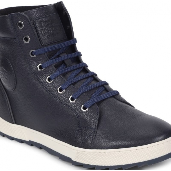 Genuine Apparel ROYAL ENFIELD Royal Enfield Cult Leather Boots - Navy | re_RLCSOA230089 | euronetbike-net Genuine Apparel ROYAL ENFIELD Royal Enfield Cult Leather Boots - Navy | re_RLCSOA230089 | euronetbike-net