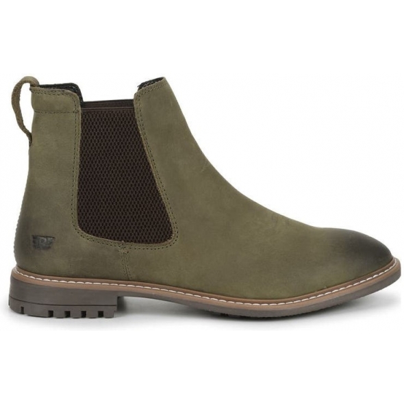 Genuine Apparel ROYAL ENFIELD Royal Enfield Chelsea Boots - Olive | re_RLCSOA230110 | euronetbike-net
