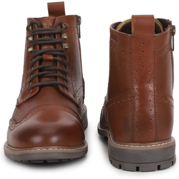 Genuine Apparel ROYAL ENFIELD Royal Enfield Torque Boots - Tan | re_RLCSOA230144 | euronetbike-net