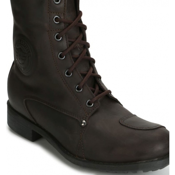 Genuine Apparel ROYAL ENFIELD Grimsel Lady Wp Riding Boots-Brown | re_RRGBON000038 | euronetbike-net
