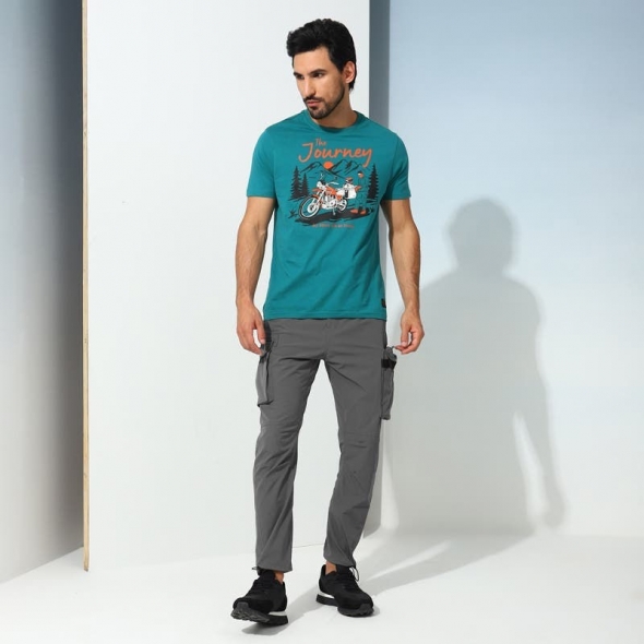 Genuine Apparel ROYAL ENFIELD Trail Blaze Cargos - Grey | re_RLATRS231483 | euronetbike-net