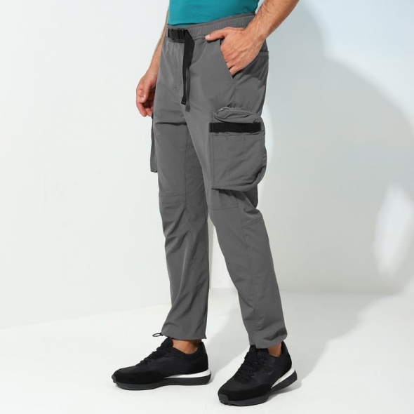 Genuine Apparel ROYAL ENFIELD Trail Blaze Cargos - Grey | re_RLATRS231483 | euronetbike-net