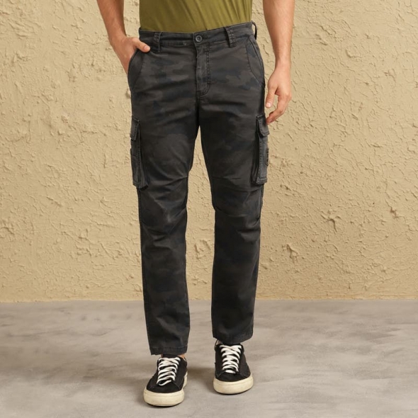 Genuine Apparel ROYAL ENFIELD Safari Cargo - Olive Camo | RLATRS231498 | re_RLATRS231502 | euronetbike-net