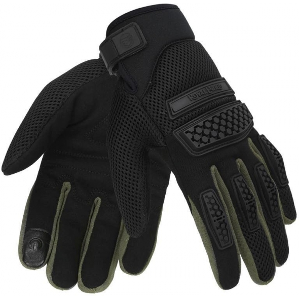 Genuine Apparel ROYAL ENFIELD Urban Hustler Gloves-Olive & Black | re_RRGGLN000003 | euronetbike-net Genuine Apparel ROYAL ENFIELD Urban Hustler Gloves-Olive & Black | re_RRGGLN000003 | euronetbike-net