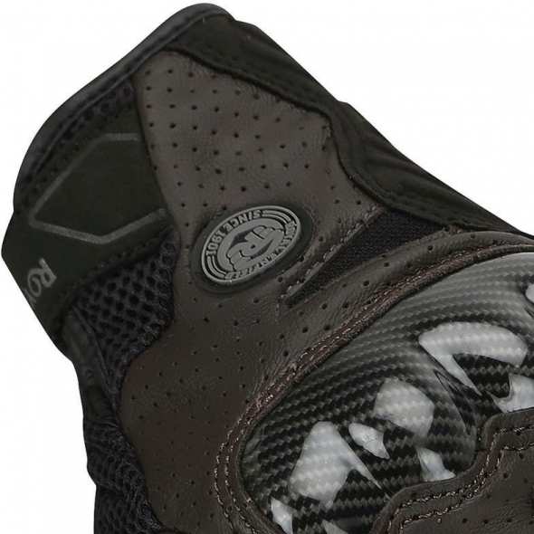 Genuine Apparel ROYAL ENFIELD Smx-1 V2 Air Summer Gloves - Brown | re_RRGGLO000010 | euronetbike-net