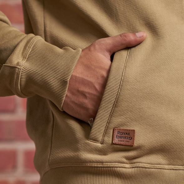 Genuine Apparel ROYAL ENFIELD Royal Enfield Wd / Co Hoodie - Petrified Oak | re_RLASSA220240 | euronetbike-net Genuine Apparel ROYAL ENFIELD Royal Enfield Wd / Co Hoodie - Petrified Oak | re_RLASSA220240 | euronetbike-net