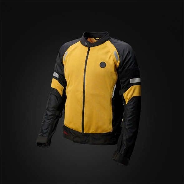 Genuine Apparel ROYAL ENFIELD Streetwind Eco-Friendly Riding Jacket - Yellow | re_RRGJRS230032 | euronetbike-net