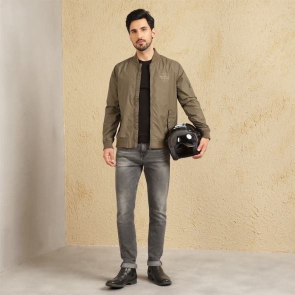 Genuine Apparel ROYAL ENFIELD Mlg Pioneer Jacket - Olive | re_RLAJKA230092 | euronetbike-net