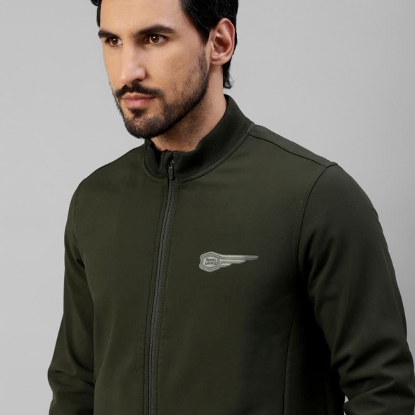 Genuine Apparel ROYAL ENFIELD Stealth Jacket V3 - Olive | re_RLAJKA230316 | euronetbike-net