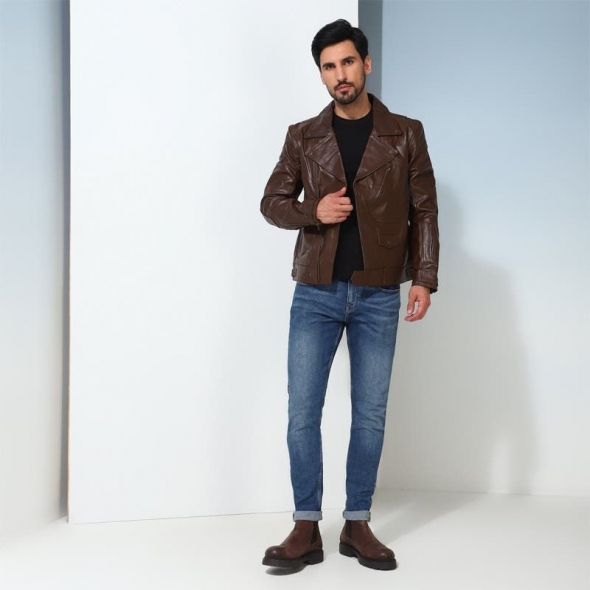 Genuine Apparel ROYAL ENFIELD Vintage Cruiser Jacket - Tan | re_RLAJKA231149 | euronetbike-net Genuine Apparel ROYAL ENFIELD Vintage Cruiser Jacket - Tan | re_RLAJKA231149 | euronetbike-net