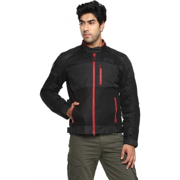 Genuine Apparel ROYAL ENFIELD Windfarer Jacket-Black | re_RRGJKM000039 | euronetbike-net