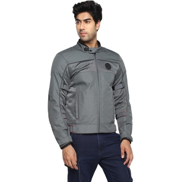 Genuine Apparel ROYAL ENFIELD Explorer V3 Jacket-Grey | re_RRGJKM000051 | euronetbike-net