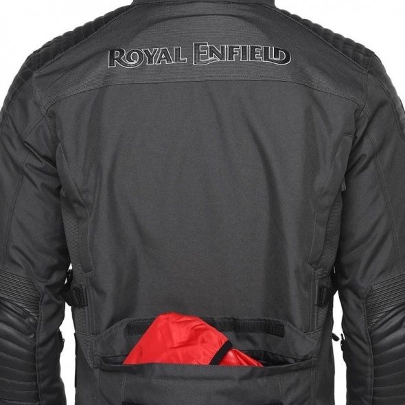 Genuine Apparel ROYAL ENFIELD Khardungla V2 Jacket-Grey | re_RRGJKM000076 | euronetbike-net