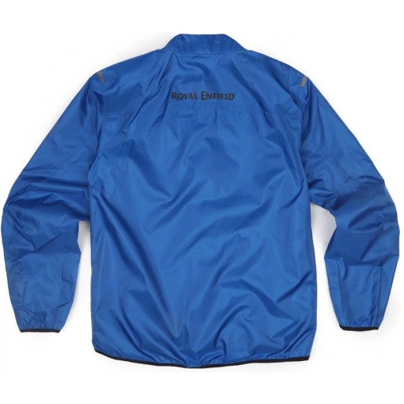 Genuine Apparel ROYAL ENFIELD Rain Jacket-Royal Blue | re_RRGRJN000021 | euronetbike-net