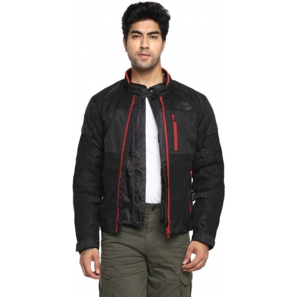 Genuine Apparel ROYAL ENFIELD Windfarer Riding Jacket Shell -Black | re_RRGJKN000033 | euronetbike-net