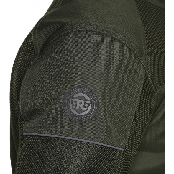 Genuine Apparel ROYAL ENFIELD Windfarer Riding Jacket Shell - Olive | re_RRGJKN000037 | euronetbike-net
