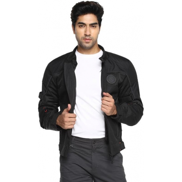 Genuine Apparel ROYAL ENFIELD Explorer V3 Riding Jacket Shell - Black | re_RRGJKN000045 | euronetbike-net