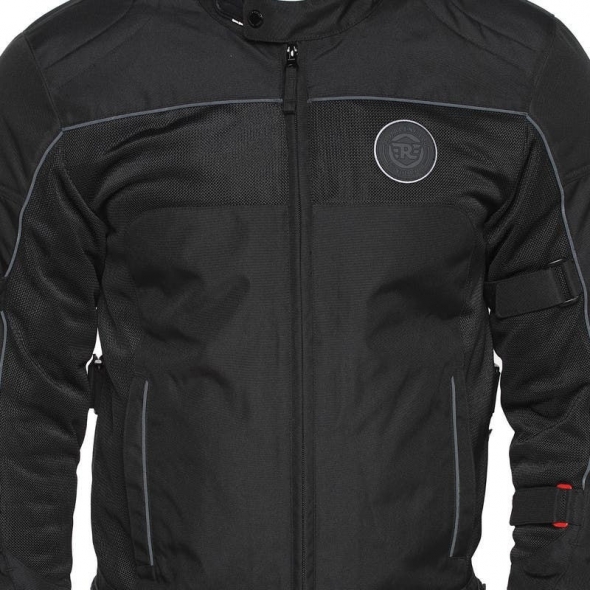 Genuine Apparel ROYAL ENFIELD Explorer V3 Riding Jacket Shell - Black | re_RRGJKN000048 | euronetbike-net