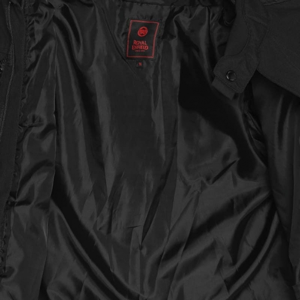 Genuine Apparel ROYAL ENFIELD Nirvik Riding Jacket Shell - Black | re_RRGJKN000056 | euronetbike-net