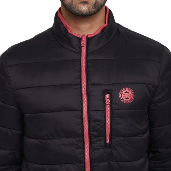 Genuine Apparel ROYAL ENFIELD Reversible Jacket - Black/Red | re_RLAJKA211371 | euronetbike-net