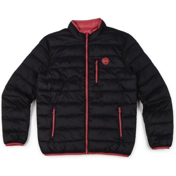 Genuine Apparel ROYAL ENFIELD Reversible Jacket - Black/Red | re_RLAJKA211374 | euronetbike-net