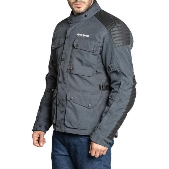Genuine Apparel ROYAL ENFIELD Khardung La Jacket Grey | re_RRGJKI000002 | euronetbike-net
