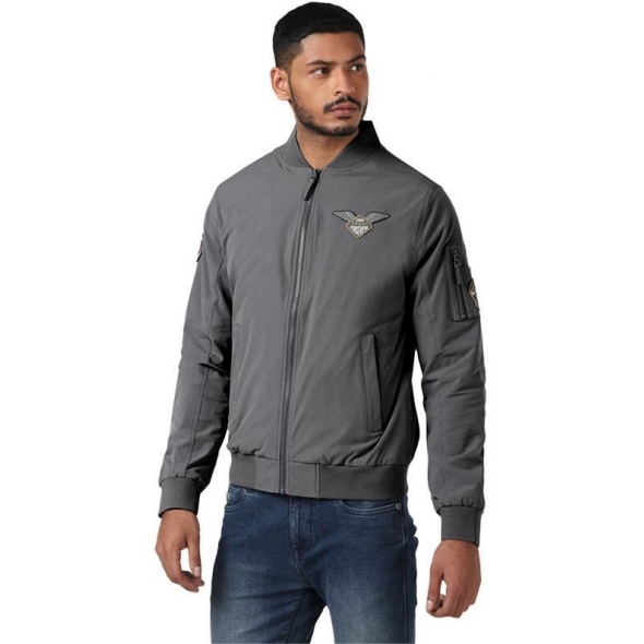 Genuine Apparel ROYAL ENFIELD Dispatch Jacket-Grey | re_RLAJKN000049 | euronetbike-net