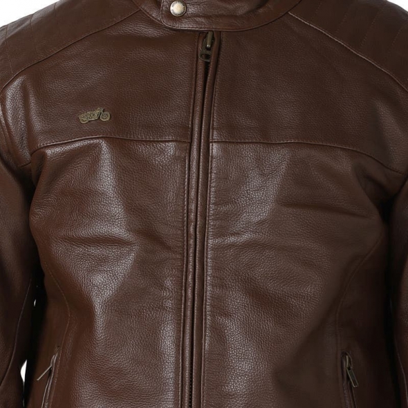 Genuine Apparel ROYAL ENFIELD Cafe Racer Jacket-Dark Tan | re_RLAJKN000135 | euronetbike-net Genuine Apparel ROYAL ENFIELD Cafe Racer Jacket-Dark Tan | re_RLAJKN000135 | euronetbike-net