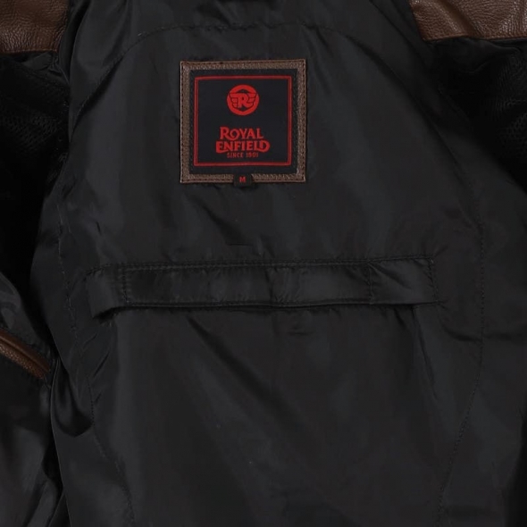 Genuine Apparel ROYAL ENFIELD Cafe Racer Jacket-Dark Tan | re_RLAJKN000135 | euronetbike-net Genuine Apparel ROYAL ENFIELD Cafe Racer Jacket-Dark Tan | re_RLAJKN000135 | euronetbike-net