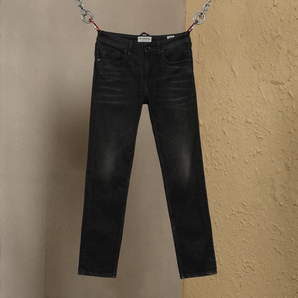 Genuine Apparel ROYAL ENFIELD Rugged Expedition Jeans - Black | re_RLAJNA231046 | euronetbike-net