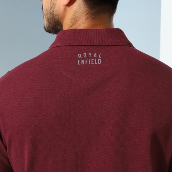 Genuine Apparel ROYAL ENFIELD Redditch Polo - Burgundy | re_RLATSA230419 | euronetbike-net Genuine Apparel ROYAL ENFIELD Redditch Polo - Burgundy | re_RLATSA230419 | euronetbike-net