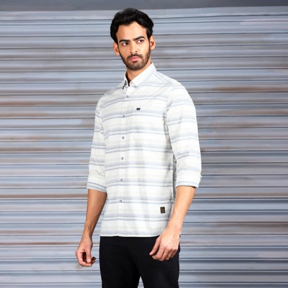 Genuine Apparel ROYAL ENFIELD Mlg Stripe Shirt - Peach | re_RLASHS230961 | euronetbike-net Genuine Apparel ROYAL ENFIELD Mlg Stripe Shirt - Peach | re_RLASHS230961 | euronetbike-net
