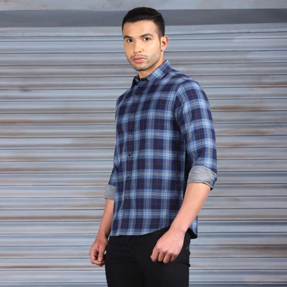 Genuine Apparel ROYAL ENFIELD Blue Reversible Shirt - Blue | re_RLASHS231161 | euronetbike-net Genuine Apparel ROYAL ENFIELD Blue Reversible Shirt - Blue | re_RLASHS231161 | euronetbike-net
