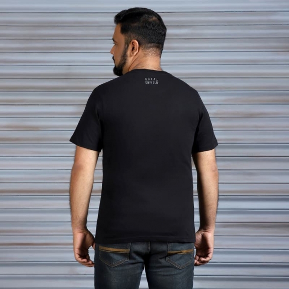 Genuine Apparel ROYAL ENFIELD Royal Enfield Rooster Tshirt - Black | re_RLATSS221570 | euronetbike-net Genuine Apparel ROYAL ENFIELD Royal Enfield Rooster Tshirt - Black | re_RLATSS221570 | euronetbike-net