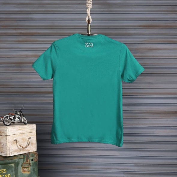 Genuine Apparel ROYAL ENFIELD Royal Enfield Mo Powa Tshirt - Green | RLATSS221579 | re_RLATSS221584 | euronetbike-net